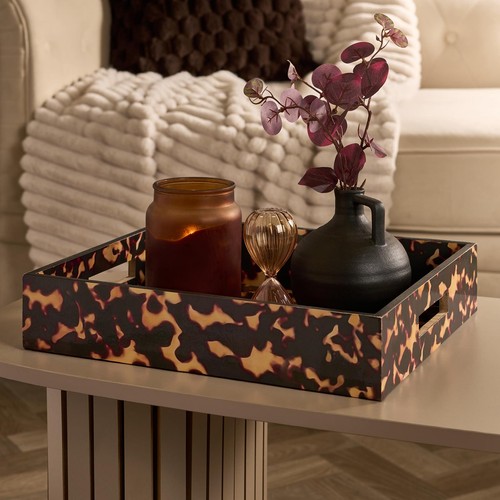Ohs faux tortoise shell - tortoise, tray