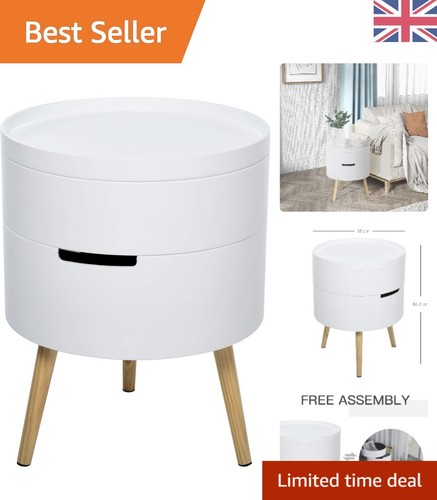 Stylish tier side table with - 3-tier,