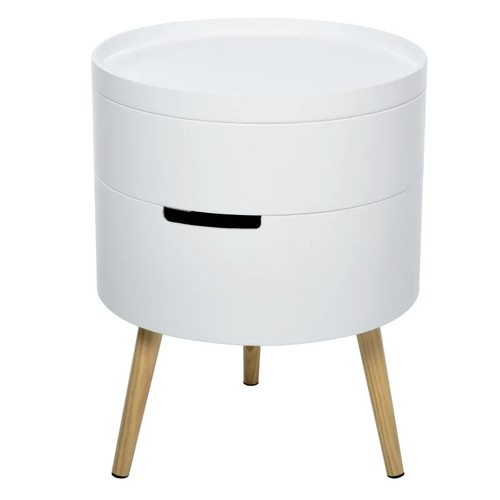 Coffee table round end - table,
