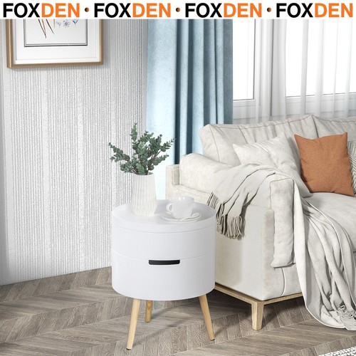 Coffee table round hidden - coffee,