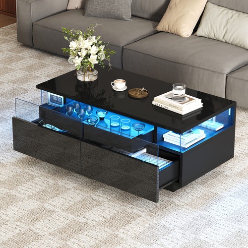 Coffee table high - coffee,