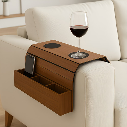Sofa arm tray - sofa, organizer