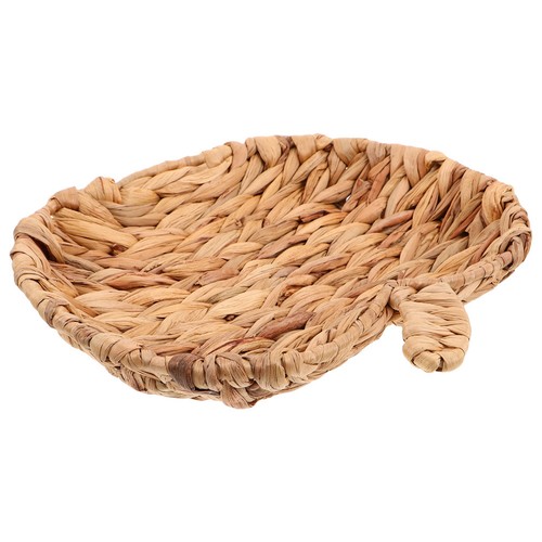 Decorative woven storage tray - woven,