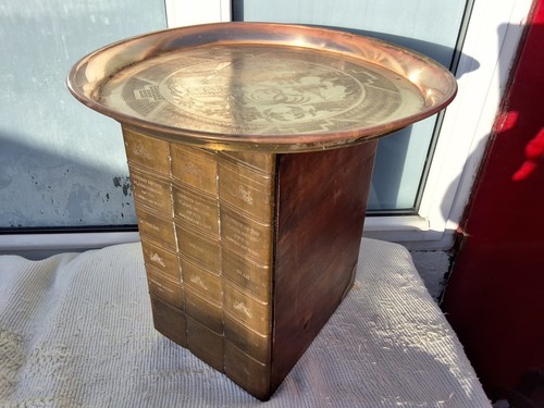 Vintage book style wood - style, &