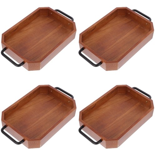 Multi functional wooden tray - multi,