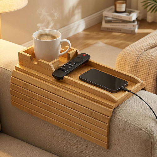 Sofa arm tray - arm, bamboo,