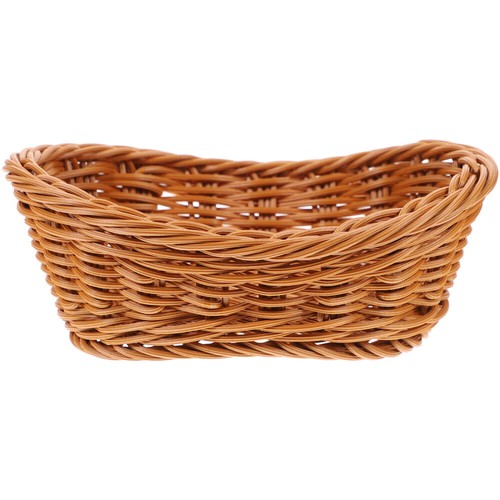 Woven basket coffee table tray - basket,