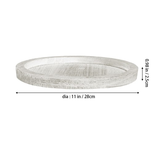 28cm round wooden decorative - wooden,